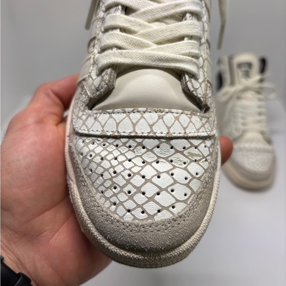 Adidas Top Ten Hi Snakeskin Women’s Size 8 Rare Retro High Top Sneakers - Picture 13 of 16